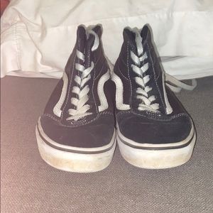 black high top vans